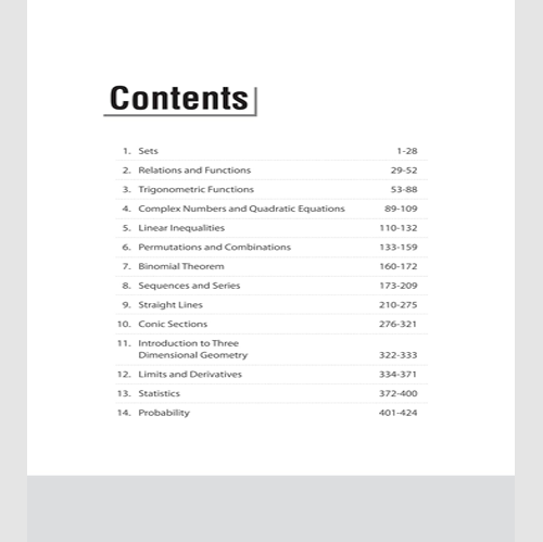 Arihant NCERT Solutions for Class 11th Mathematics with Chapterwise Study Notes | including Selected Questions of DIKSHA App | Fully updated as per latest NCERT Textbook - Image 3