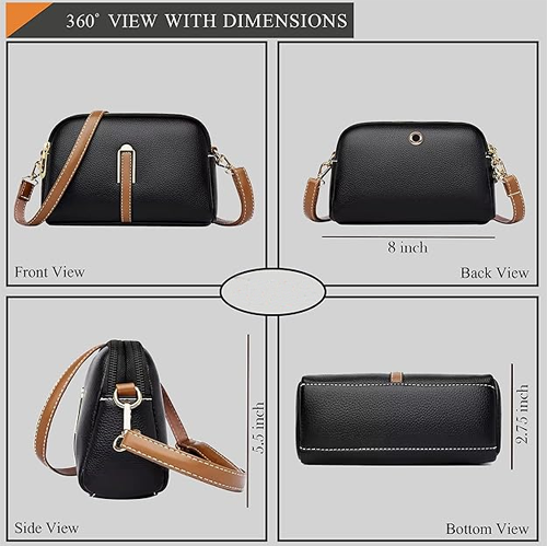 ADISA Women's Girls Grains Cross Body Sling Bag (SL5141) - Image 2